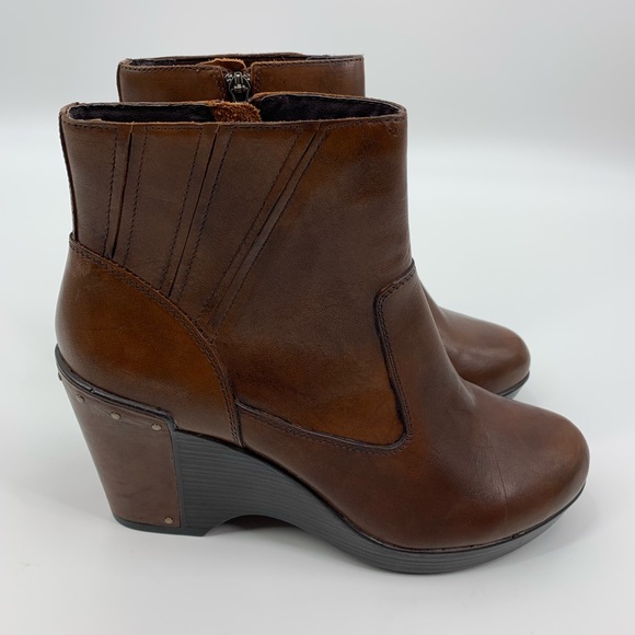 dansko wedge ankle boots